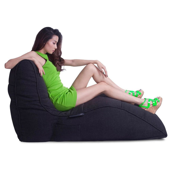 Avatar Lounger Black Sapphire Innedørs saccosekk