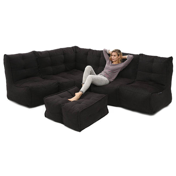 Mod 5 Living Lounge Modulsofa Black Sapphire Innedørs modulsofa