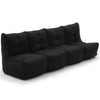 Mod 4 Quad Couch Modulsofa Black Sapphire Innedørs modulsofa