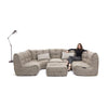 Mod 6 Lounge Max Modulsofa Eco Weave Innedørs modulsofa