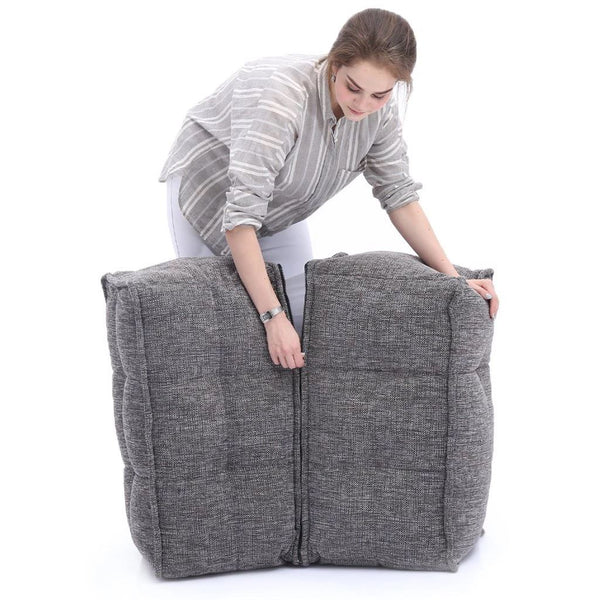 Twin Ottoman Modulsofa Luscious Gray Innedørs modulsofa