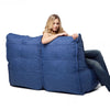 Twin Couch Modulsofa Blue Jazz Innedørs saccosekk