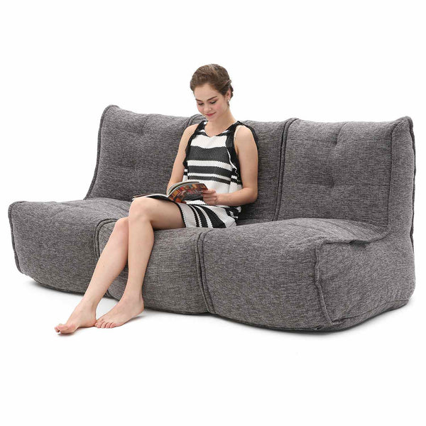 Mod 3 Movie Couch Modulsofa Luscious Gray Innedørs modulsofa