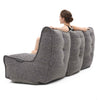 Mod 3 Movie Couch Modulsofa Luscious Gray Innedørs modulsofa