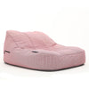 Satellite Twin Sofa Deluxe Raspberry Polo Utendørs saccosekk