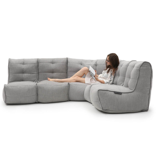 Mod 4 L Sofa Modulsofa Keystone Gray Innedørs modulsofa