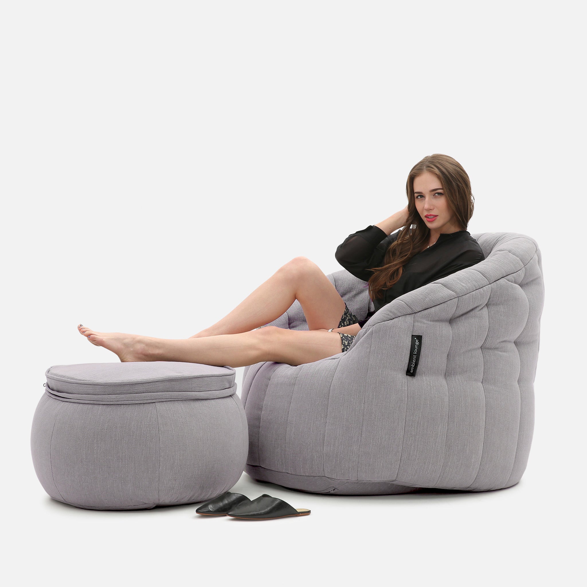 Butterfly Sofa Keystone Grey